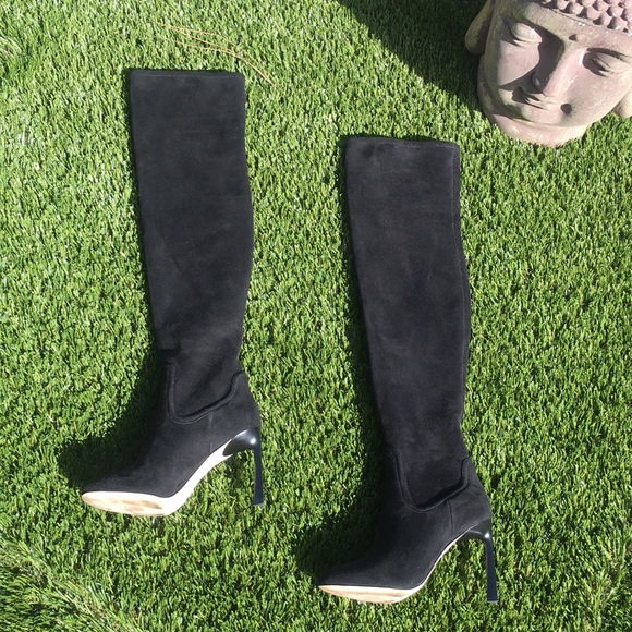 Nine West Shoes - Thigh high black boots